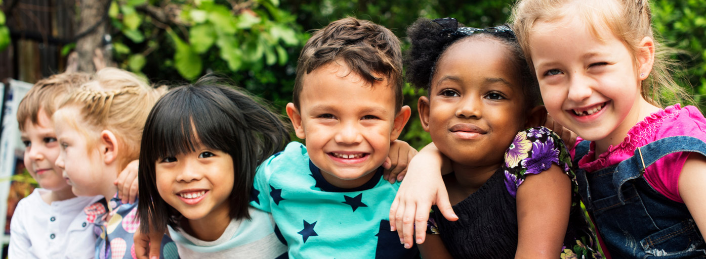 Photo of children smiling