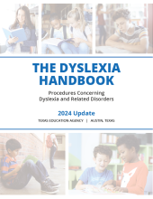 Cover of the dyslexia handbook